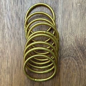 Gold All Weather Budhagirl Bangles